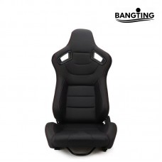 Adjustable Universal Vehicle Seats with Double Sliders, Reclinable Bucket Seats